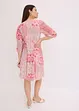 Mesh-tunikakjole med print, bonprix
