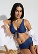 Spile bikinitopp i denimlook, bonprix