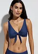 Spile bikinitopp i denimlook, bonprix