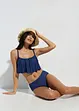 Bustier bikinitopp i denimlook, bonprix