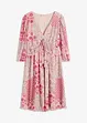 Mesh-tunikakjole med print, bonprix