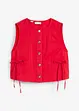 Twill-vest av elastisk miks av økologisk bomull, bonprix