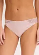 Truse med blonder (4-pack), bonprix