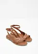 Sandal i skinn, bonprix
