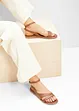 Sandal i skinn, bonprix