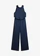Jumpsuit i strukturert sateng, bonprix
