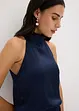 Jumpsuit i strukturert sateng, bonprix