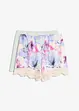 Nattshorts i myk viskosemiks (2-pack), bonprix