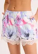 Nattshorts i myk viskosemiks (2-pack), bonprix