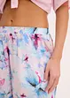Lang pyjamasbukse i glinsende sateng, bonprix