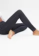 Leggings i denim look av bomullsmiks, bonprix