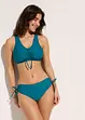 Bustier-bikini (2-delt sett) med knytebånd, bonprix