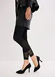 Leggings med "anti-gnisse-effekt" og komfortlinning, 80 DEN, bonprix