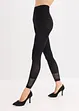 Leggings med "anti-gnisse-effekt" og komfortlinning, 80 DEN, bonprix
