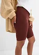 High Waist-sykkelbukse av ribbet jersey, bonprix