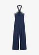 Jersey jumpsuit med laser-cut outs, bonprix