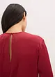 Bluse i glinsende sateng, bonprix