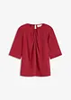 Bluse i glinsende sateng, bonprix