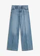 Wide Leg-jeans Mid Waist, Low Stretch Full Length, bonprix