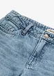 Wide Leg-jeans Mid Waist, Low Stretch Full Length, bonprix