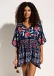 Strandtunika i lett chiffon, bonprix