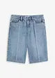 Jeansbermuda Mid Waist, Low Stretch, bonprix