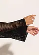 Kort strandtopp i heklet look, bonprix