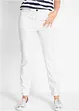 Bukse med stretch og rette ben, Mid Waist, bonprix