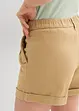 Shorts i twill med høy midje, bonprix