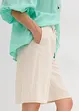 Bermudashorts i lett viskosemiks, bonprix
