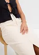 Jeansskjørt med splitt, bonprix
