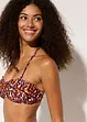 Bandeau-bikinitopp med avtagbare stropper, bonprix