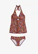 Halterneck tankini med ring-detalj (2-delt sett), bonprix