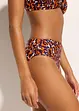 High Waist-bikinitruse med høy benskjæring, bonprix