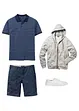 Chinos-bermuda i ren bomull, Regular Fit, bonprix