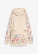 Myk 2-i-1-mamma-/ammesweatshirt med hette, bonprix