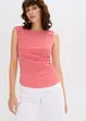 Topp med drapering, bonprix