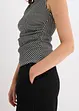 Topp med drapering, bonprix