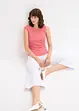 Topp med drapering, bonprix