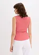 Topp med drapering, bonprix