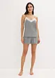 Shorty-pyjamas med fine blonder, bonprix