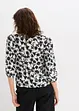 Kortermet bluse i strukturmateriale, bonprix