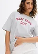 Oversized topp i 100% økologisk bomull, bonprix