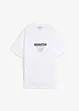 Oversized topp i 100% økologisk bomull, bonprix