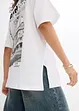 Oversized topp i 100% økologisk bomull, bonprix