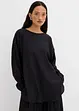 Oversized crinkle blusetunika i strukturert viskosemiks, bonprix