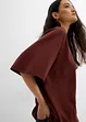 Oversized topp med vide ermer, av 100% bomull, bonprix