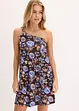 Minikjole med one-shoulder, bonprix