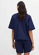 Oversized bluse av ren bomull, bonprix