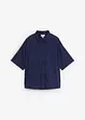 Oversized bluse av ren bomull, bonprix